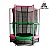 Батут DFC JUMP KIDS 55" зелено-розовый, сетка (137см)